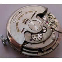 Eta 1256 Benrus Eh 42 Watch Movement 25 Jewels Complete For Parts