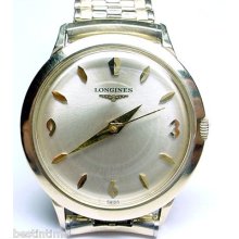 Excellent Original Vintage 1962 Longines Gorgeous Dial Watch Service Cal.280 Run