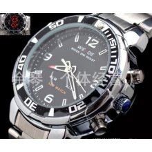 Fashion Waterproof Electric Watch Mens Sport Wrist Watch 2170