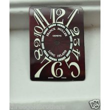 Franck Muller Burgundy Long Island Dial