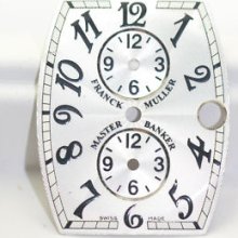 Franck Muller Master Banker Silver Dial (dial Only)