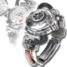 Free Worldwide Shipping Punk Gothic Clothing Alchemy 'EER Steam-Powered Entropy Calibrator' Watch