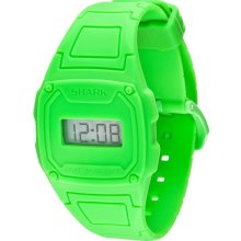 Freestyle Womens Shark Slim Digital Plastic Watch - Neon Rubber Strap - Neon Dial - 101146