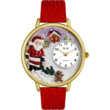 G-1220009 Christmas Santa Claus Watch in Gold