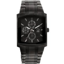 G by GUESS Black-Ionic Plated Dress Watch