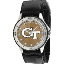 Game TimeÂ® Black Georgia Tech Veteran Series Watch
