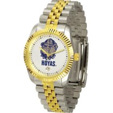 Georgetown University Hoyas Mens Steel Executive Watch