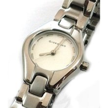 Giordano 2022-2 Ladies White Dial Bracelet Strap Watch