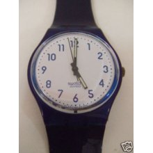 Gn154 Swatch - 1996 Medium Blue Classic Hands Glow