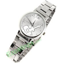 Good Jewelry Metal Band Wrist Luscious Girls Watches Silver