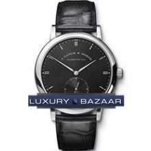 Grand Saxonia Automatik (WG / Black / Leather)