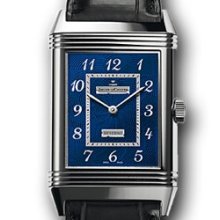 Grande Reverso Ultra Blue Enamel (WG / Blue Enamel / Leather Strap)