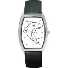 Great White Shark Unisex New Barrel Wrist Watch