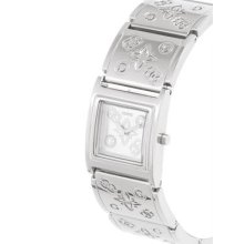 Guess Logo Silver Ss Bracelet Lady Watch U10041l1