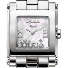 Happy Sport II Square Medium (SS / MOP-Diamonds / SS Bracelet)