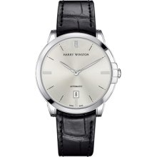 Harry Winston Midnight 39mm Automatic White Gold Watch 450/UA39WL.W