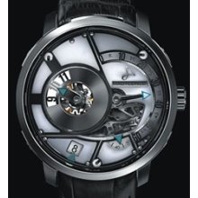 Hautlence HLq 07 (Ti / White Opaline / Strap)