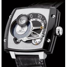 Hautlence HLs 04 (Ti-WG-DLC / Grey - Black / Strap)