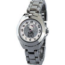 Hello Kitty Watch Bracelet Pink Dial Stainless