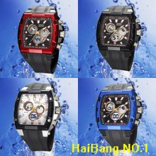 Hot Ohsen Army Military Analog & Digital Alarm Mens Sport Watch 5 Colors