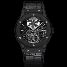 Hublot Classic Fusion Skeleton Tourbillon All Black of 99