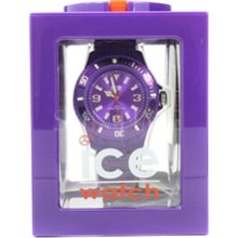 Ice Solid 102130 Purple Silicone Ladies Watch