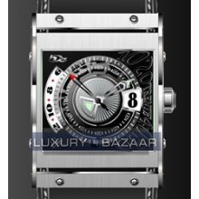 Idalgo XT1 (WG-Ti / Black/ Black Leather Strap)