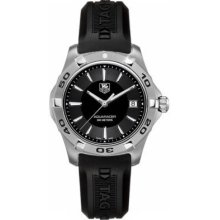 In Box Authnetic Tag Heuer Aquaracer Black Date Mens Watch Wap1110.ft6029