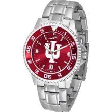 Indiana University Hoosiers Men's Stainless Steel Dress Watch