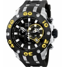 Invicta 0902 Men's Reserve Subaqua Scuba Yellow Chronograph Watch