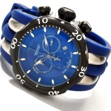 Invicta 10836 Men's Reserve Venom Blue Dial Blue Rubber Strap Chronogr