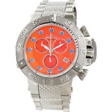 Invicta 12726 Subaqua Noma III Stainless Steel Case and Bracelet Orang
