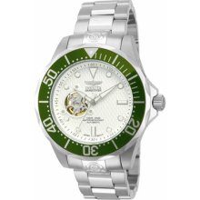 Invicta 13702 Men's Watch Grand Sports Diver Automatic Silver Skeleton Dial