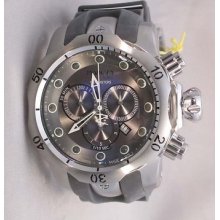 Invicta 1406 Men's Reserve Venom Ii Chronograph Stainless Steel Watch Gray