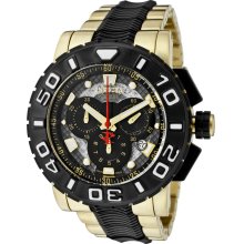 Invicta 6314 Reserve Collection Chronograph Black Dial Men's Watch