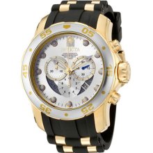Invicta 6985 Men's Pro Diver Chronograph Black Polyurethane Retail $795.00