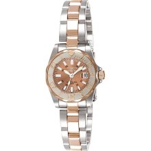 Invicta 7067 Women's Sapphire Lady Diver Two Tone Watch