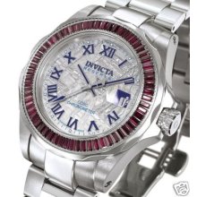 Invicta Cosc Chronometer Genuine Rubies & Meteorite