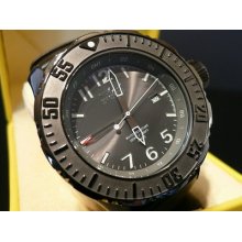 Invicta F0056 Pro Diver Sport - Big 49.5mm Gunmetal With Rare Charcoal Dial