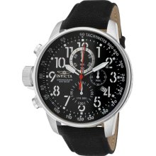 Invicta Lefty Force Chronograph Canvas Leather Mens Watch 15