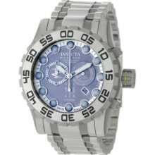 Invicta Men's 0809 Reserve Collection Leviathan Chronograph Silver Dial Stainles