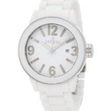 Invicta Men's 1188 White Dial White Ceramic Watch