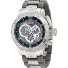 Invicta Men's Corduba Chronograph Grey Dial Grey Polyurethane Watch 6675
