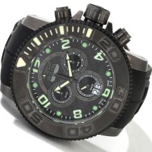 Invicta Men's Pro Diver Sea Hunter Swiss Quartz Chronograph Gunmetal Watch