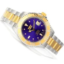 Invicta Men's Pro Diver Automatic Diamond Accented Bracelet Watch