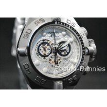 Invicta Mens Subaqua Noma Iv Swiss Quartz Chronograph Silver White Watch 1392