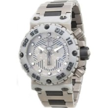 Invicta Nitro 50mm Swiss Quartz Chronograph Black Link Inserts