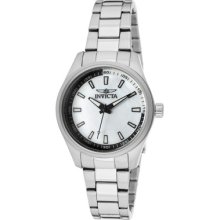 Invicta Watch 12830 Women's Specialty White Mother Of Pearl Dial Stainless Steel
