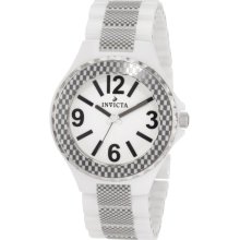 Invicta White Ceramic Ladies Watch 1184