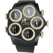 Jacob & Co Global GL4-27 Rose Gold 2.17ct White Diamond Men's Watch